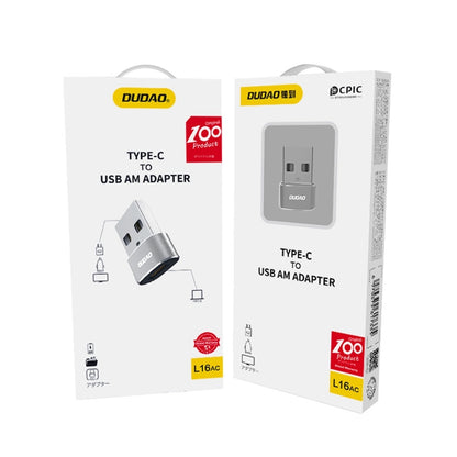 Dudao Adapter von USB Type-C auf USB Kabel Splitter L16AC OTG schwarz - StyleCases