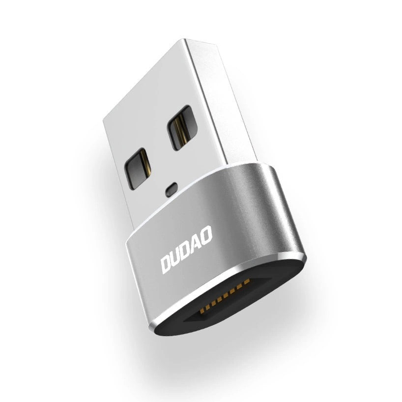 Dudao Adapter von USB Type-C auf USB Kabel Splitter L16AC OTG schwarz