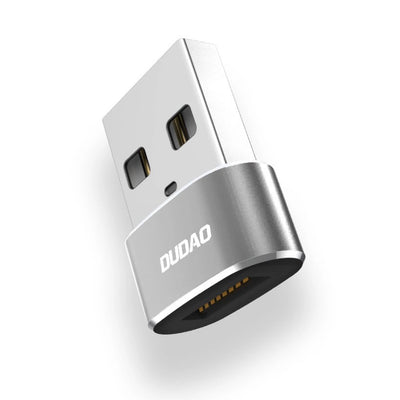 Dudao Adapter von USB Type-C auf USB Kabel Splitter L16AC OTG schwarz