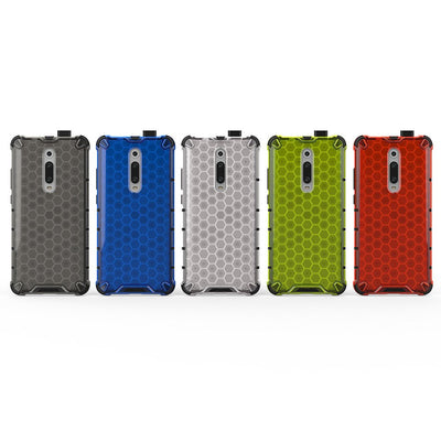 Honeycomb Schutzhülle mit TPU Rahmen für Xiaomi Mi 9T / 9T Pro Farben