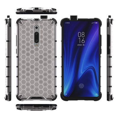 Honeycomb Schutzhülle mit TPU Rahmen für Xiaomi Mi 9T / 9T Pro Farben