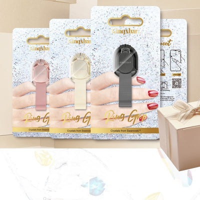 Kingxbar Princess Series Ring, Swarovski Kristalle Halterung für Smartphones