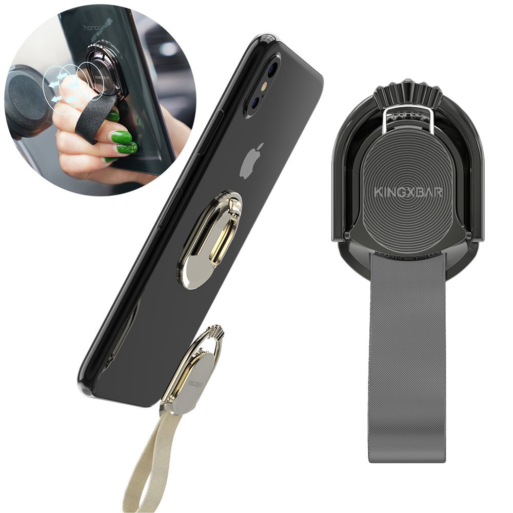 Kingxbar Princess Series Ring, Swarovski Kristalle Halterung für Smartphones