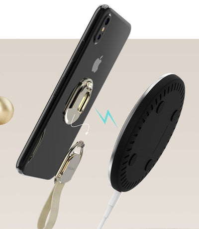 Kingxbar Princess Series Ring, Swarovski Kristalle Halterung für Smartphones