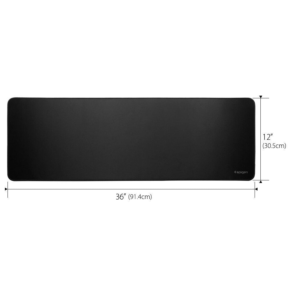 Spigen Regnum A103 langes Extended Luxus Gaming Mousepad schwarz