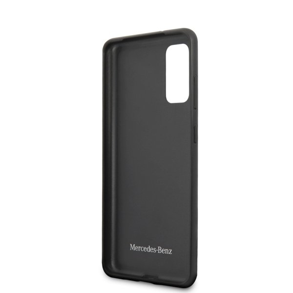 Mercedes Dynamic Schutzhülle Case Carbon Leder Galaxy S20 Ultra schwarz