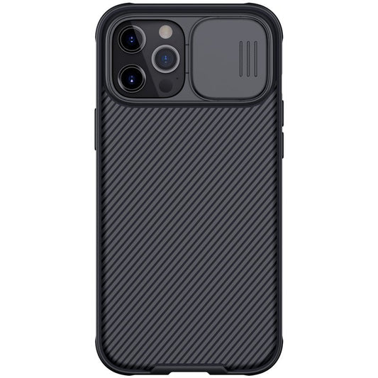 Nillkin CamShield Pro Case Handyhülle Schutzhülle für iPhone 12 / 12 Pro schwarz
