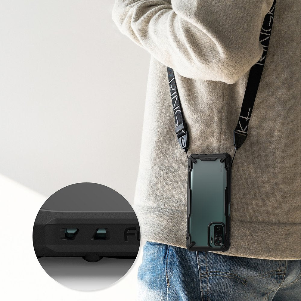 Ringke Fusion X Robuste Handyhülle Schutzhülle für Xiaomi Redmi Note 10/Note 10S