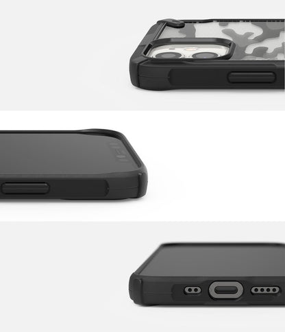 Ringke Fusion X Design Panzer Handyhülle Case für iPhone 12 Mini schwarz Camo - StyleCases