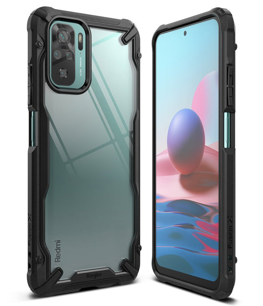 Ringke Fusion X Robuste Handyhülle Schutzhülle für Xiaomi Redmi Note 10/Note 10S