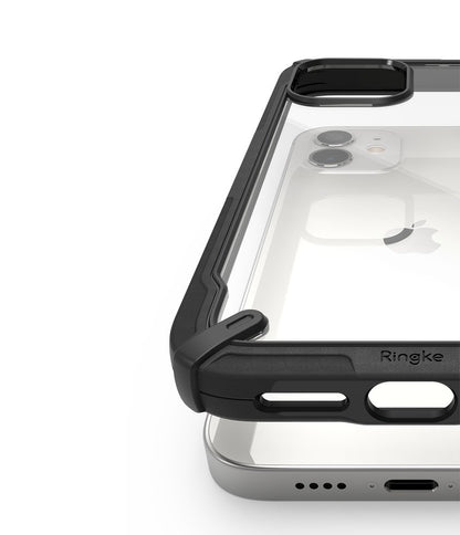 Ringke Fusion X Design Panzer Handyhülle Case für iPhone 12 Mini schwarz - StyleCases