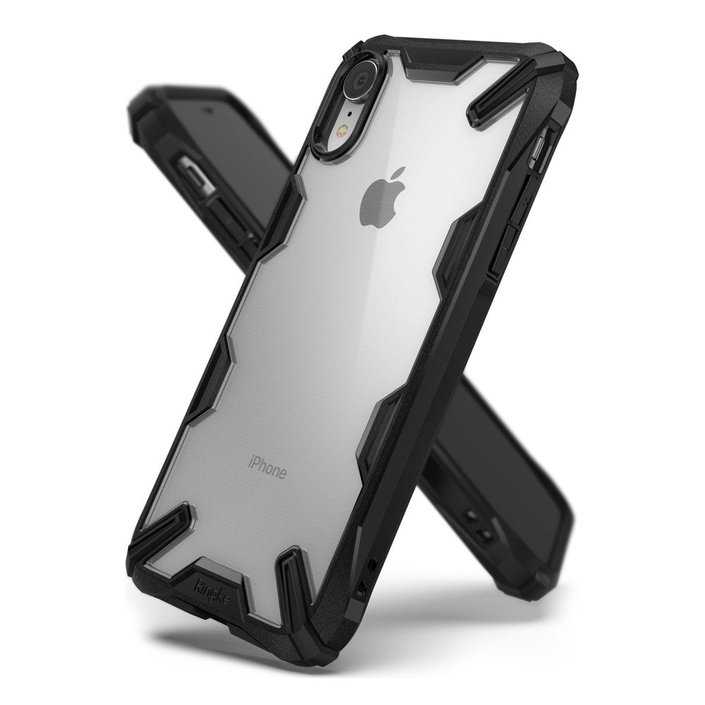 Ringke Fusion X Panzer Schutzhülle Case TPU Rahmen für iPhone XR schwarz