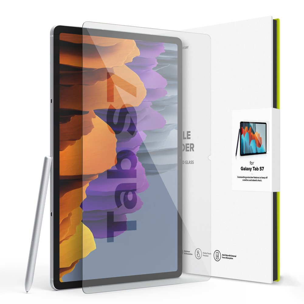 Ringke Invisible Defender Premium Displayschutz Glass Hartglas Galaxy Tab S7