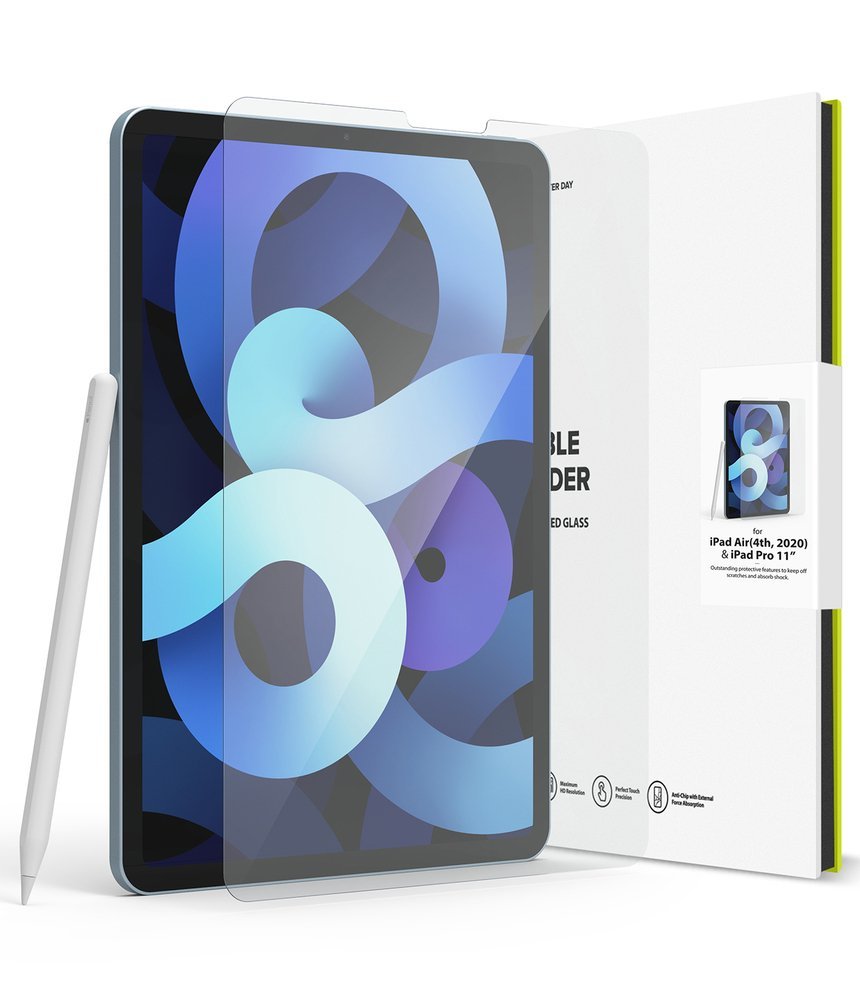 Ringke Invisible Defender Premium Glass Luxus Hartglas für iPad Pro 11" / iPad Air 4