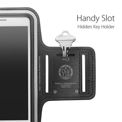 Spigen A700 Sport Armband Dynamic Shield bis 6.9 Zoll schwarz - StyleCases