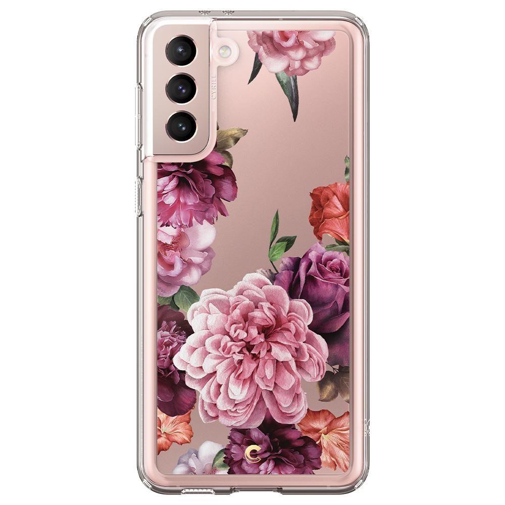 Spigen Cyrill Cecile Luxus Schutzhülle case Samsung Galaxy S21 / S21+ Rose Floral