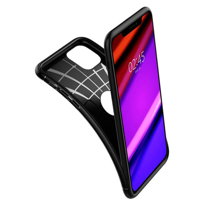 Spigen Rugged Armor iPhone 11 Schutzhülle Back case schwarz matt