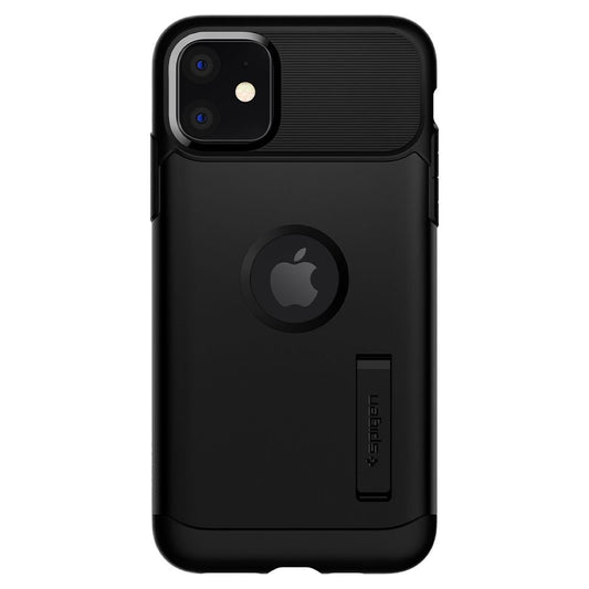 SPIGEN SLIM ARMOR Schutzhülle Back Case für iPhone 11 schwarz matt