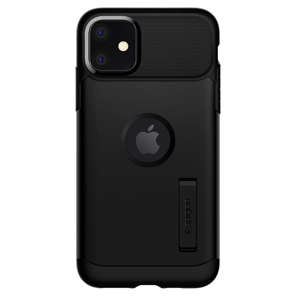 SPIGEN SLIM ARMOR Schutzhülle Back Case für iPhone 11 schwarz matt