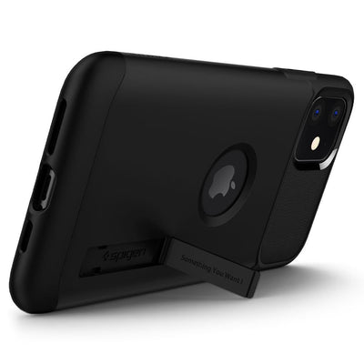 SPIGEN SLIM ARMOR Schutzhülle Back Case für iPhone 11 schwarz matt