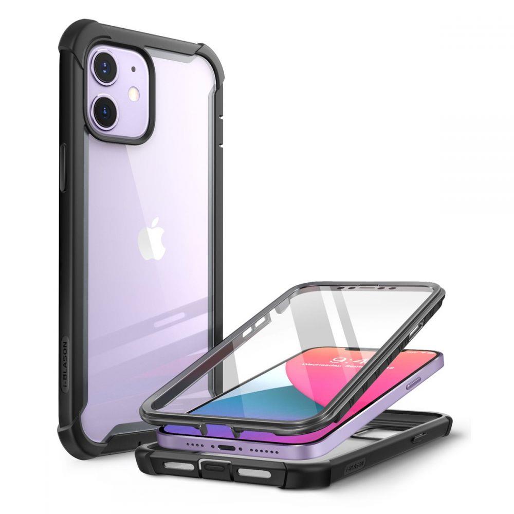 Supcase i-Blason Ares Back Case Panzer Schutzhülle für iPhone 12 mini schwarz