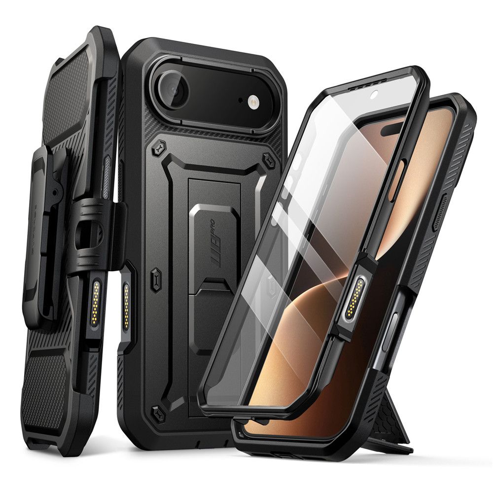 Supcase UB Pro Robuste Luxus Schutzhülle Case für iPhone 17 Air schwarz