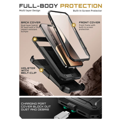 SUPCASE UB Pro Hülle für iPhone 17 Air – 360° Schutz mit Displayschutz