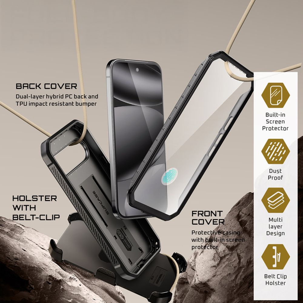SUPCASE UB Pro Hülle für Google Pixel 10 / 10 Pro – 360° Schutz mit Displayschutz