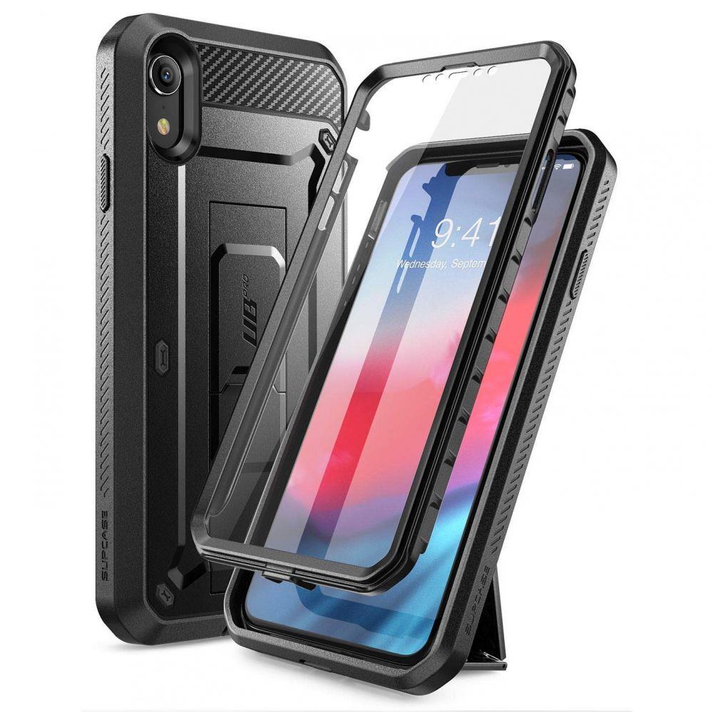 Supcase UB Pro Robuste Luxus Schutzhülle Case für iPhone XR schwarz