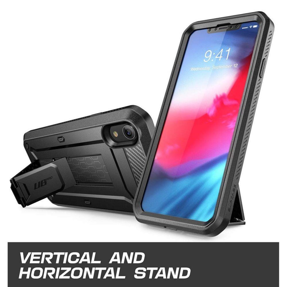 Supcase UB Pro Robuste Luxus Schutzhülle Case für iPhone XR schwarz