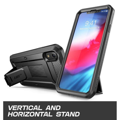 Supcase UB Pro Robuste Luxus Schutzhülle Case für iPhone XR schwarz