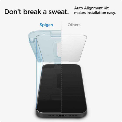 2x Spigen Glas.Tr ”EZ Fit” gehärtetes Schutzglas iPhone 12 Mini - StyleCases