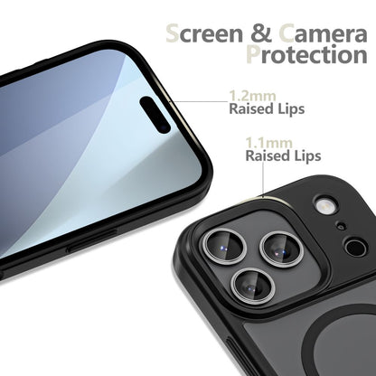 Tech-Protect MagMat MagSafe Hülle für iPhone 17 Pro – Schwarz Matt
