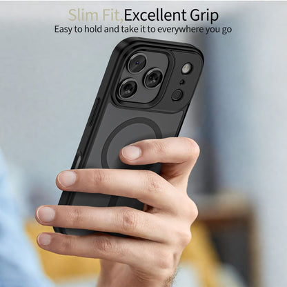 Tech-Protect MagMat MagSafe Hülle für iPhone 17 Pro – Schwarz Matt