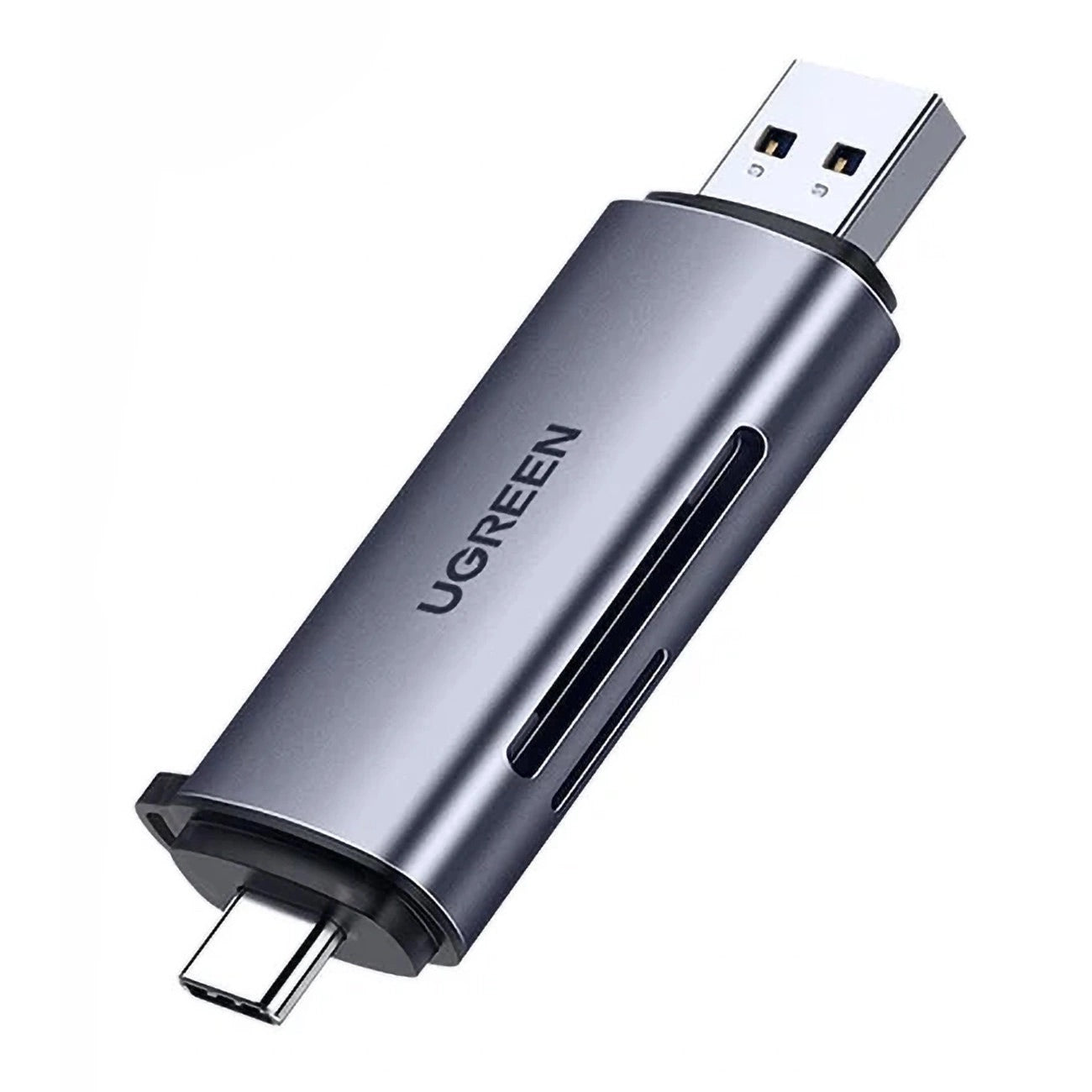 Ugreen OTG 2in1 Lesegerät SD-/Micro-SD-Karten auf USB-A 3.0 USB-C 3.0 (50706)