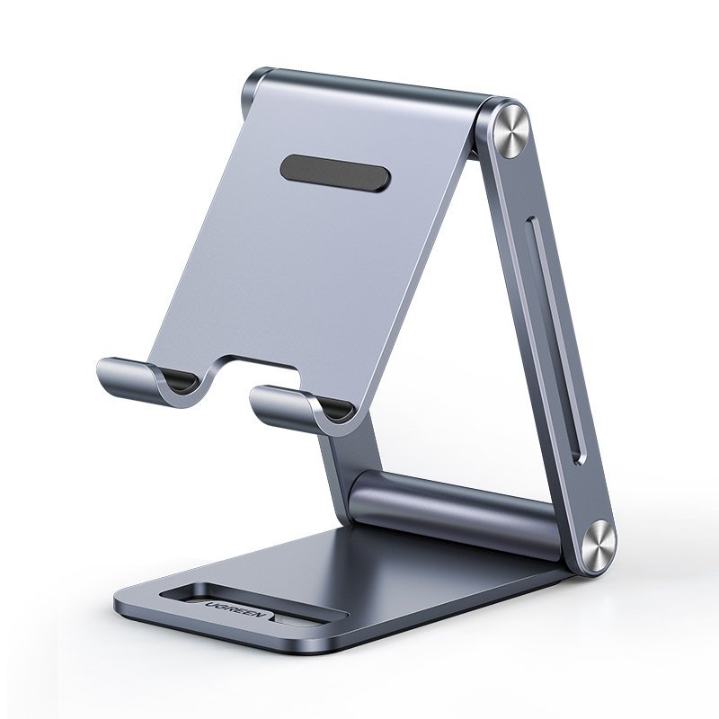 Ugreen Folding Stand Faltbarer Luxus Telefonständer und Tabletständer grau
