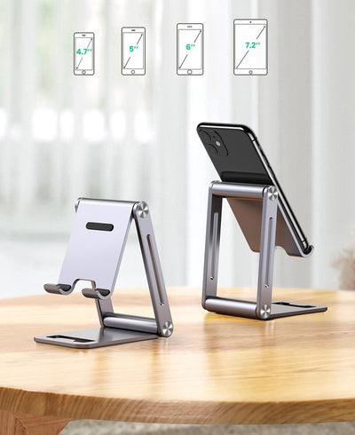 Ugreen Folding Stand Faltbarer Luxus Telefonständer und Tabletständer grau