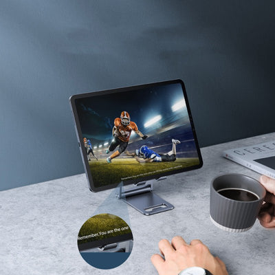 Ugreen Folding Stand Faltbarer Luxus Telefonständer und Tabletständer grau