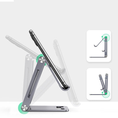 Ugreen Folding Stand Faltbarer Luxus Telefonständer und Tabletständer grau