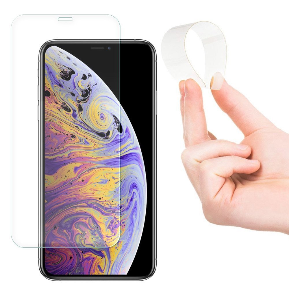 Wozinsky Nano Flex Hartglas Tempered Hybrid Schutzglas für iPhone 12 mini