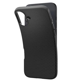 Spigen Liquid Air Back Case Schutzhülle für iPhone 16 6,1" schwarz
