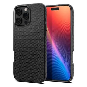Spigen Liquid Air Back Case Schutzhülle für iPhone 16 Pro schwarz - StyleCases