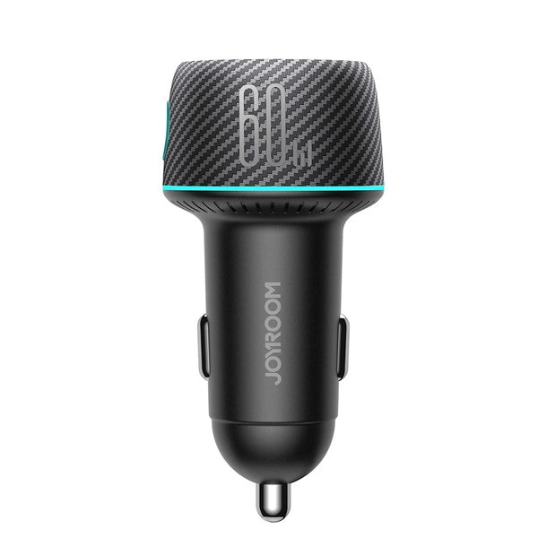 Joyroom 60W USB-C USB Autoladegerät Joyroom JR-CCN01 Schwarz