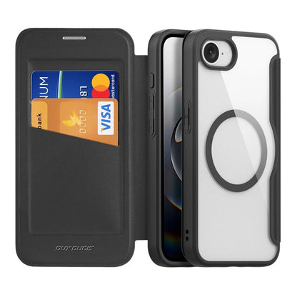 Dux Ducis iPhone 16E Skin X Pro MagSafe Book Case schwarz - StyleCases