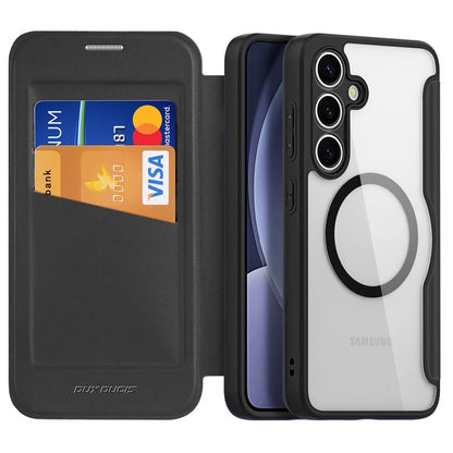 Dux Ducis Skin X Pro Samsung Galaxy S25+ Plus MagSafe Book Case schwarz - StyleCases