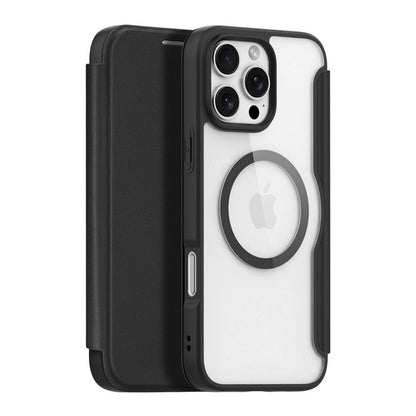 Dux Ducis iPhone 16 Pro Max Skin X Pro MagSafe Book Case schwarz Lila - StyleCases