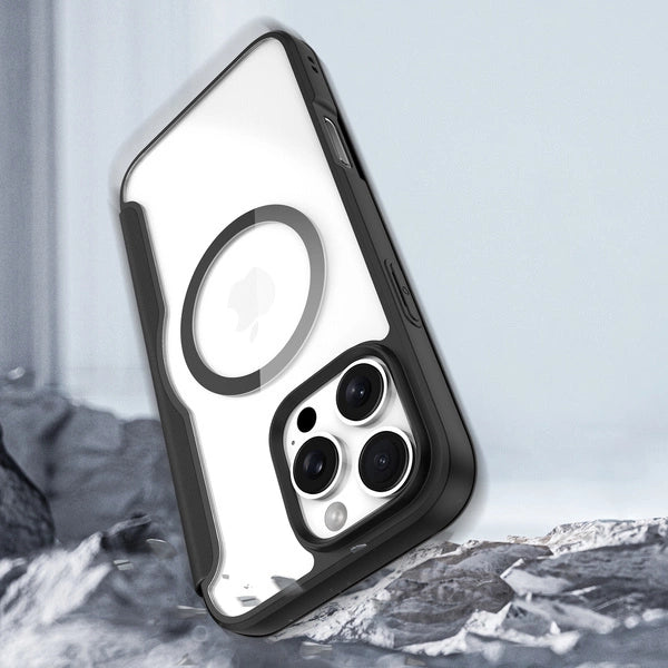 Dux Ducis iPhone 16 Pro Skin X Pro MagSafe Book Case schwarz