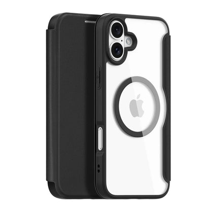 Dux Ducis iPhone 16 Skin X Pro MagSafe Book Case schwarz - StyleCases