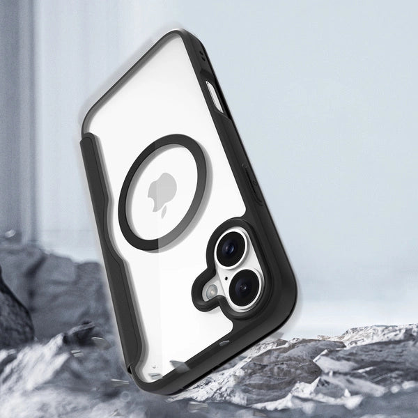 Dux Ducis iPhone 16 Skin X Pro MagSafe Book Case schwarz