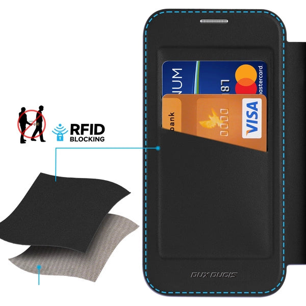 Dux Ducis iPhone 16 Pro Skin X Pro MagSafe Book Case schwarz